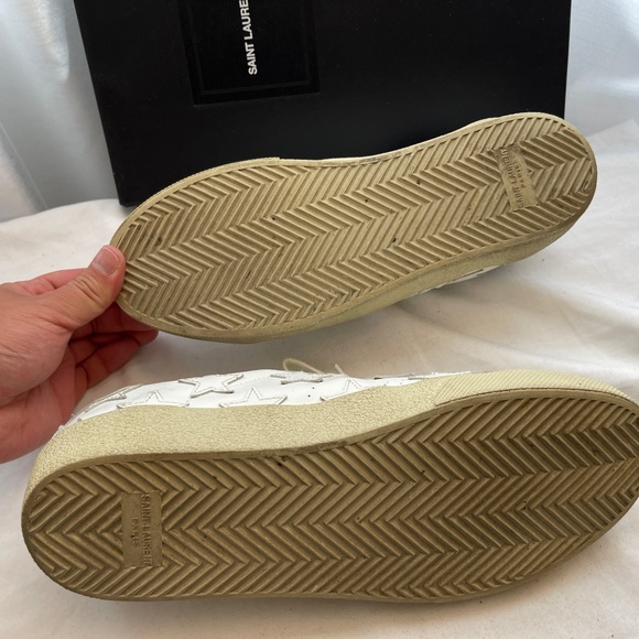 YSL saint Laurent star sneakers Sz 41 - Picture 5 of 7